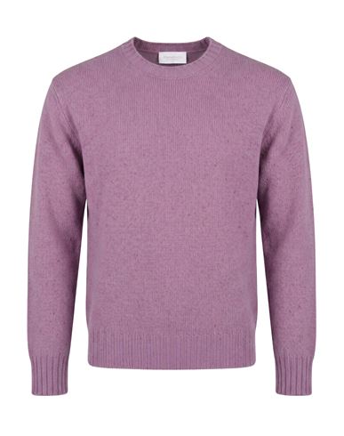 Diana Studio Man Sweater Lilac Size M Wool In Purple