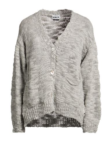 Berna Woman Cardigan Grey Size S Wool, Acrylic