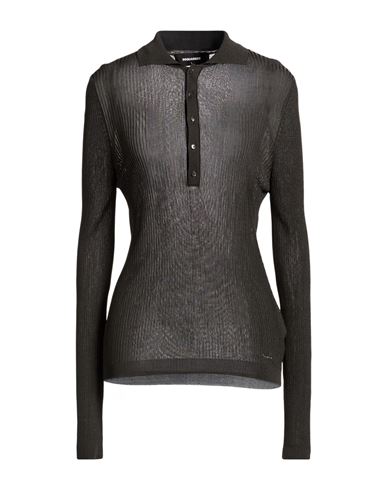 Dsquared2 Woman Sweater Dark Brown Size S Viscose, Polyamide