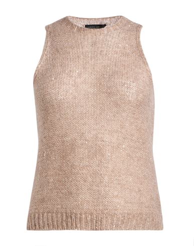 Pullover Mujer Beige S Mujer