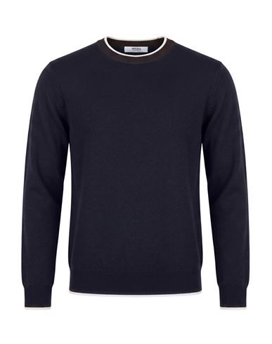 Masq Man Sweater Blue Size 42 Merino Wool