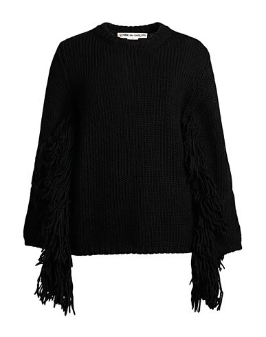 Comme Des Garçons Woman Sweater Black Size Xs Wool