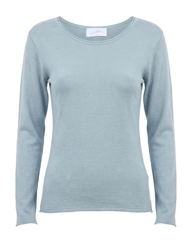 Soallure Woman Sweater Sky Blue Size S Viscose, Polyester, Polyamide