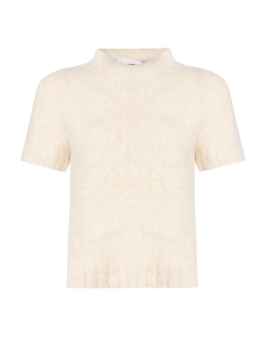 Des_phemmes Woman Sweater Ivory Size S Acrylic, Polyamide, Wool, Mohair Wool, Elastane In White