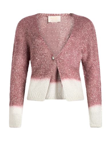 Kaos Jeans Woman Cardigan Antique Rose Size Xs Polyamide, Acrylic, Polyester, Mohair Wool, Wool