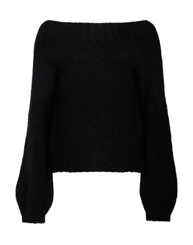 Kaos Jeans Woman Sweater Black Size Xs Acrylic, Polyamide, Wool, Mohair Wool, Elastane