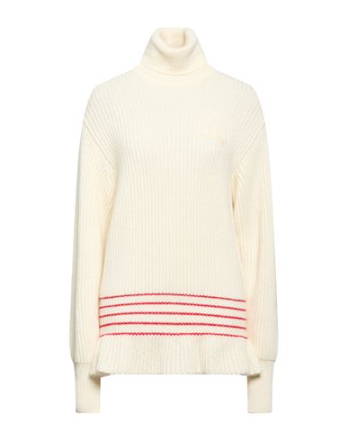 Chloé Woman Turtleneck Ivory Size S Wool, Mohair Wool In White