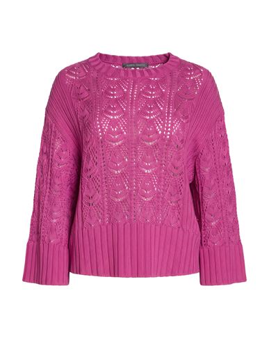 Alberta Ferretti Woman Sweater Magenta Size 2 Cotton