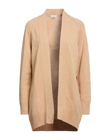 Agnona Woman Cardigan Camel Size S Cashmere In Beige