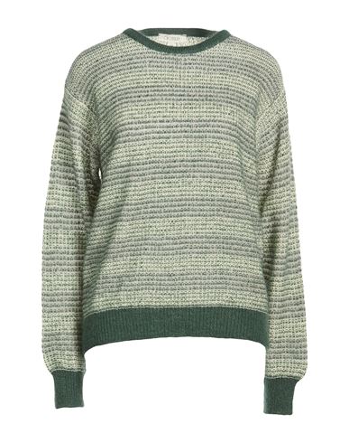 Crossley Woman Sweater Green Size S Virgin Wool, Mohair Wool, Polyamide, Acrylic