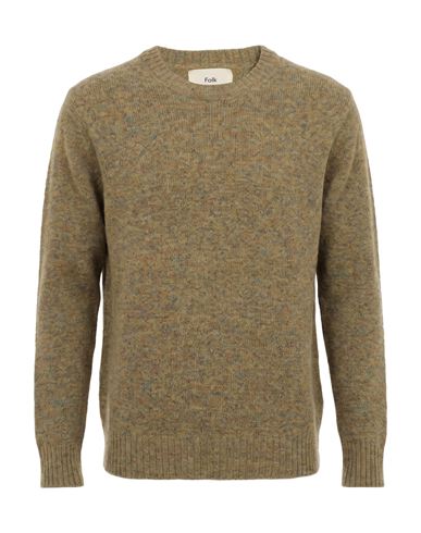 Folk Man Sweater Sage Green Size 2 Acrylic, Polyamide, Synthetic Fibers, Wool, Mohair Wool