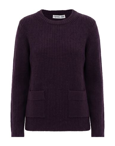 Lamberto Losani Woman Sweater Plum Size 6 Cashmere In Purple