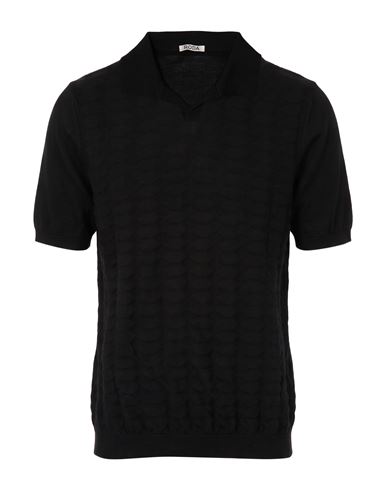 Roda Man Polo Shirt Black Size S Cotton