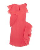 JASON WU Damen Kurzes Kleid Farbe Koralle Größe 3