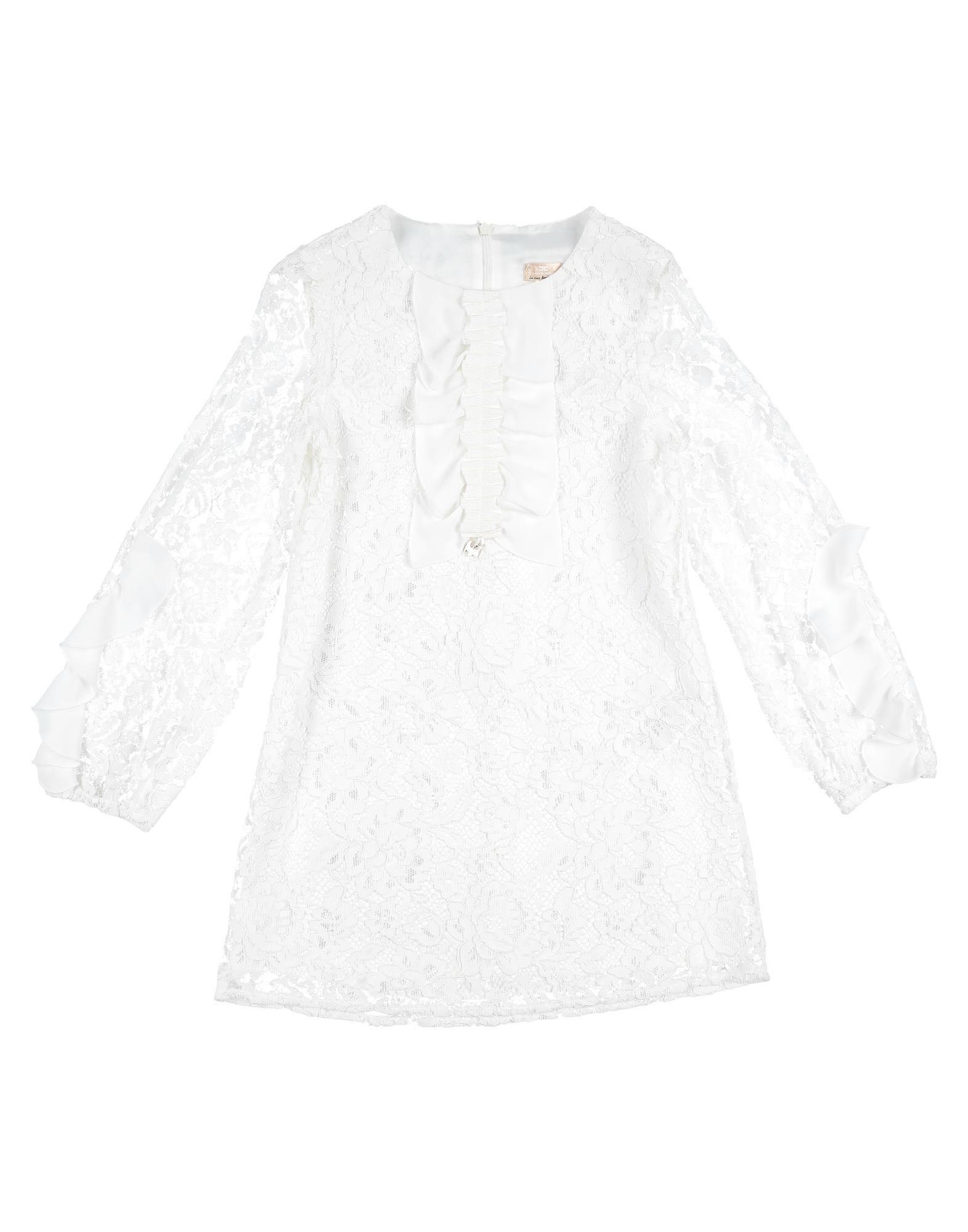 Elisabetta Franchi Kids' Dresses In White