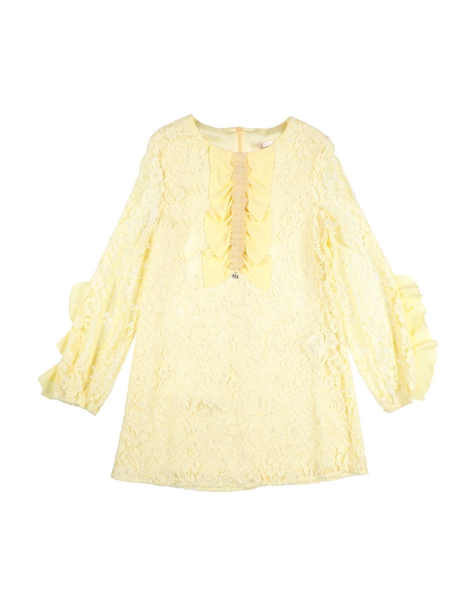 Elisabetta Franchi Kids' Dresses In Yellow