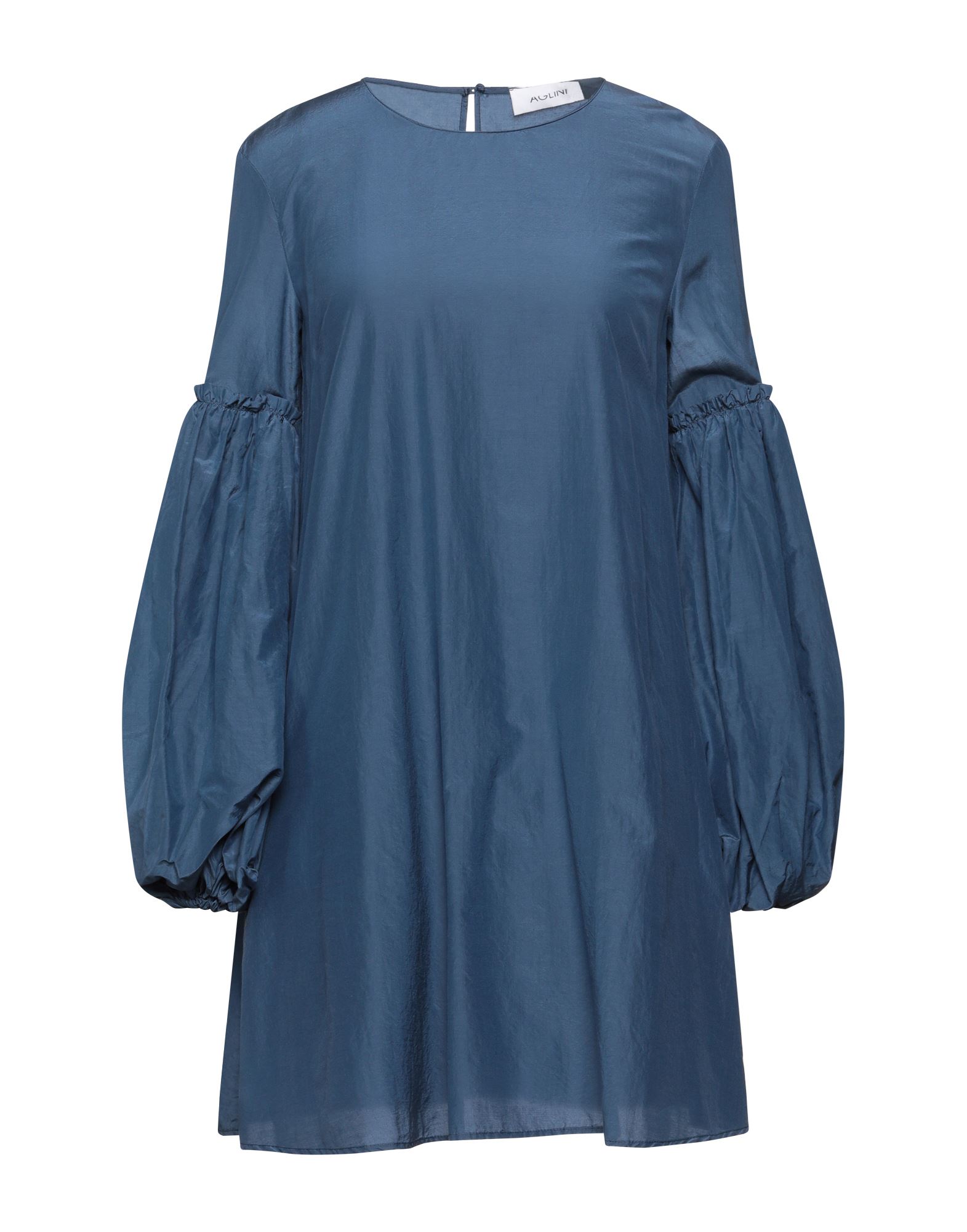 Aglini Short Dresses In Blue