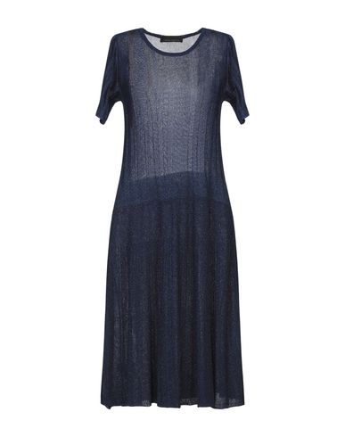 Woman Midi dress Midnight blue Size XS Acetate, Polyester, Polyamide