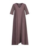 TREBARRABI Damen Midikleid Farbe Hellbraun Gre 6