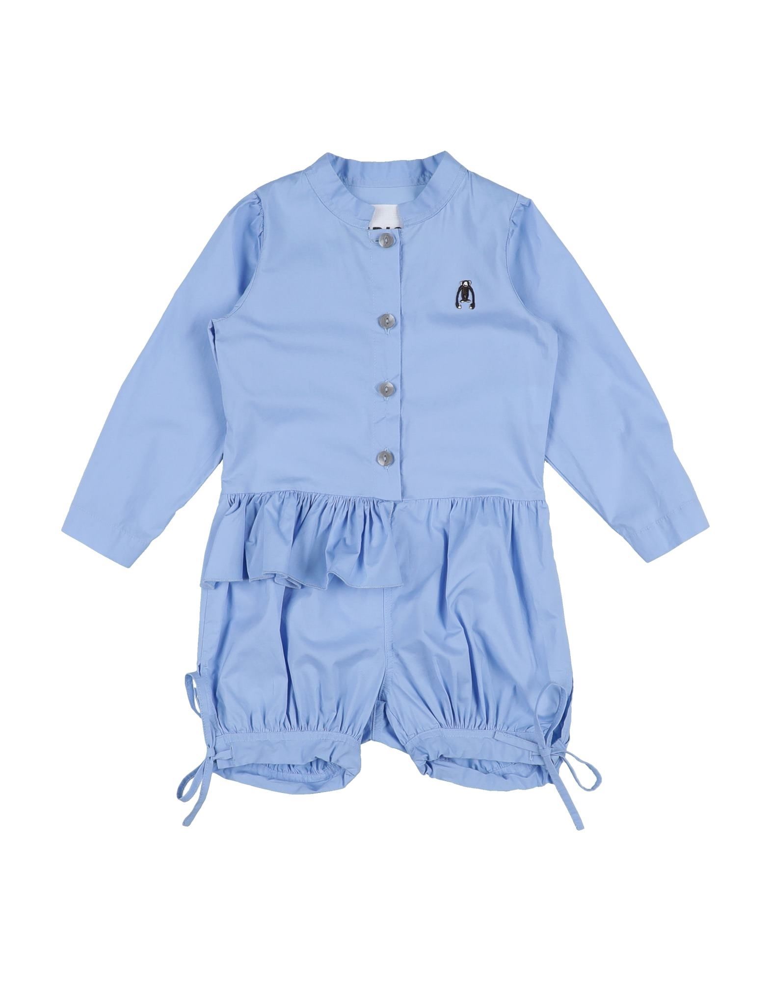 Touriste Kids' Baby Overalls In Sky Blue