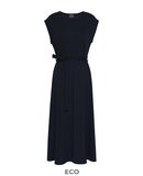8 by YOOX Damen Midikleid Farbe Dunkelblau Gr��e 4