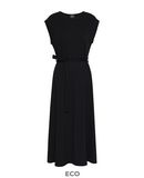 8 by YOOX Damen Midikleid Farbe Schwarz Gr��e 7