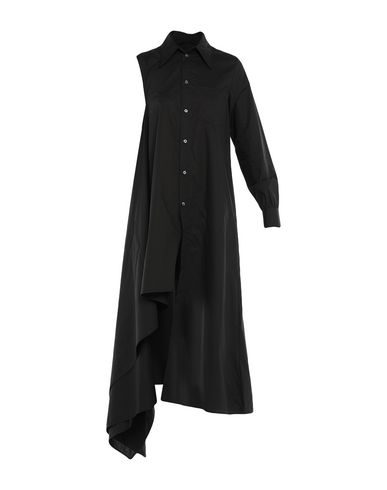 Короткое платье MM6 MAISON MARGIELA черного цвета