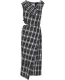 JASON WU Damen Midikleid Farbe Schwarz Gre 2