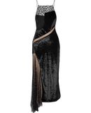 JASON WU Damen Langes Kleid Farbe Schwarz Gre 1
