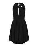 SOANI Damen Kurzes Kleid Farbe Schwarz Gr��e 3