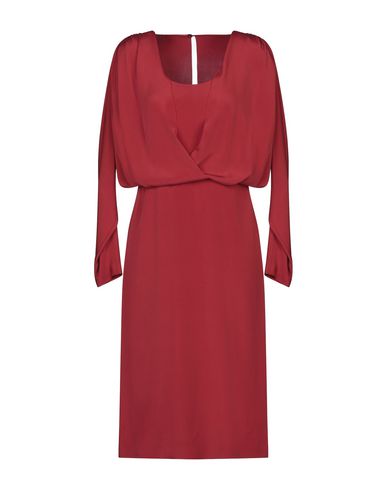Manila Grace Woman Short dress Salmon pink Size 8 Viscose