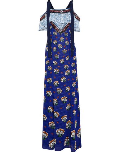 Длинное платье MARY KATRANTZOU 15011270DW