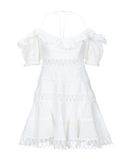ZIMMERMANN Damen Kurzes Kleid Farbe Wei Gre 2