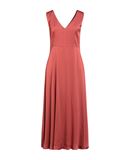 ANONYME DESIGNERS Damen Langes Kleid Farbe Koralle Gre 4