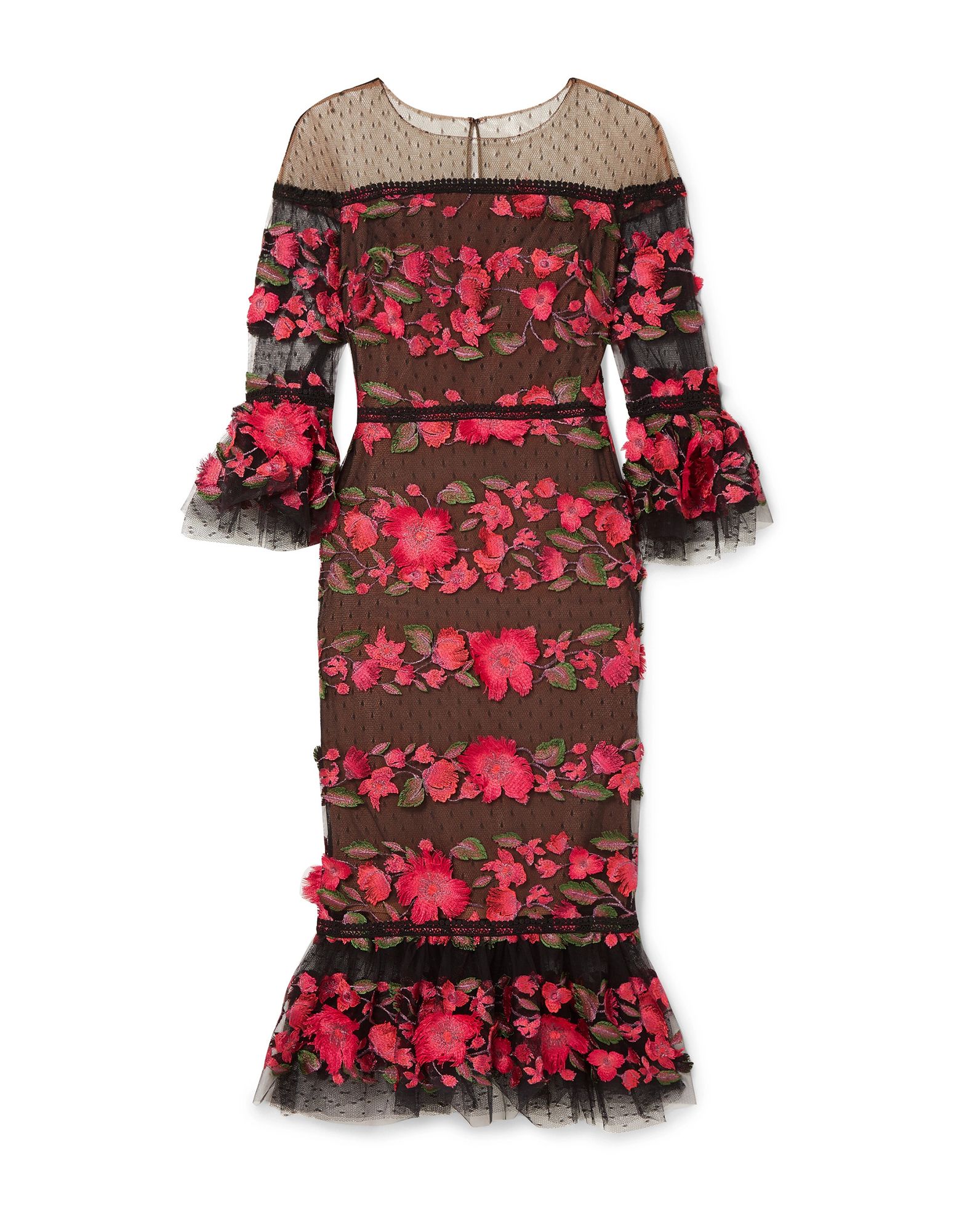MARCHESA NOTTE Платье до колена