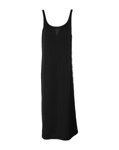 Woman Midi dress Black Size S Polyester, Cotton