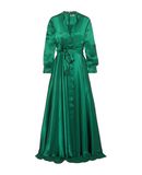 ALEXIS MABILLE Damen Langes Kleid Farbe Dunkelgrün Größe 2