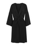 ROSETTA GETTY Damen Knielanges Kleid Farbe Schwarz Gre 3