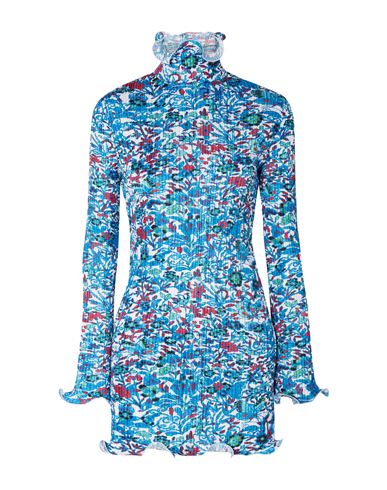 Woman Mini dress Azure Size 2 Polyester