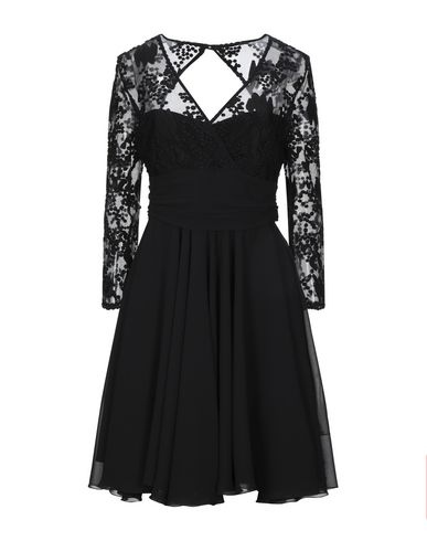 Woman Mini dress Black Size S Viscose, Polyester, Acrylic