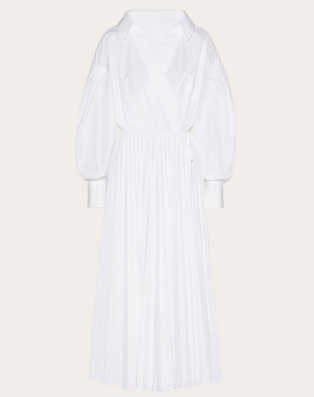Technical Poplin Dress for Woman | Valentino Online Boutique