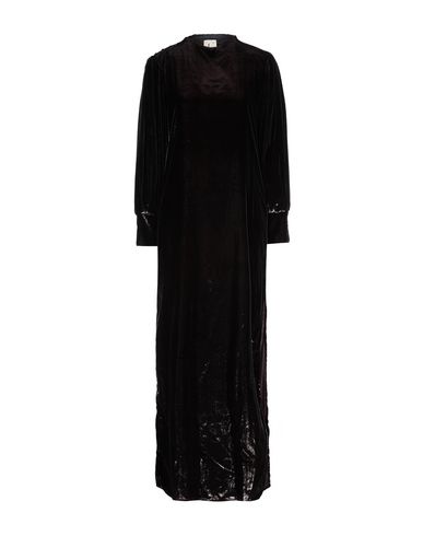 Woman Maxi dress Black Size 6 Polyester