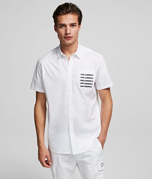 Image of Short-Sleeved Logo Shirt