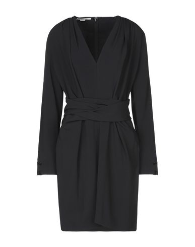 Woman Mini dress Black Size 6 Acetate, Polyester