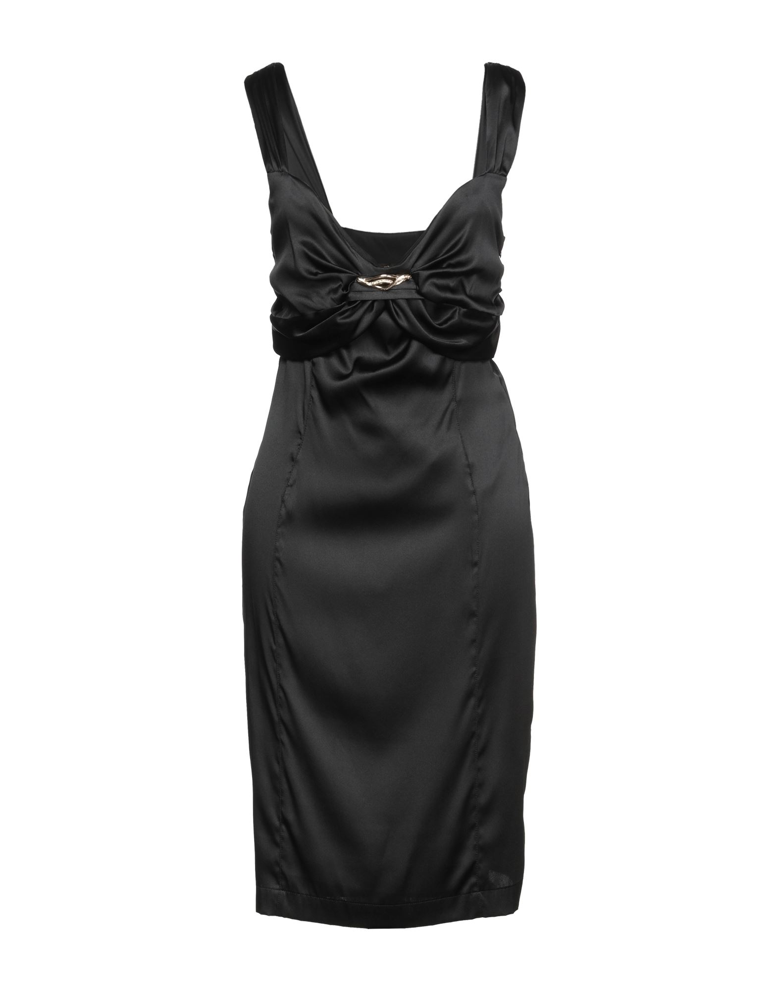 Roberto Cavalli Midi Dresses In Black