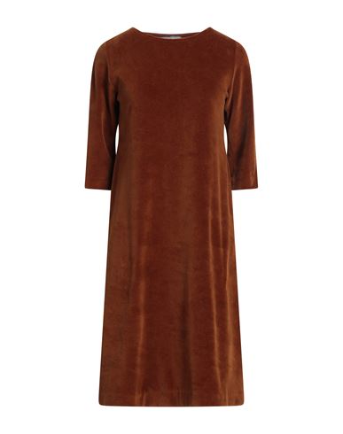 Circolo 1901 Woman Mini Dress Tan Size 6 Cotton, Polyester In Brown
