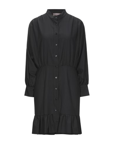 Woman Mini dress Black Size 4 Viscose