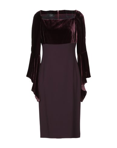 Midi-Kleid Damen Pflaume 38 Damen