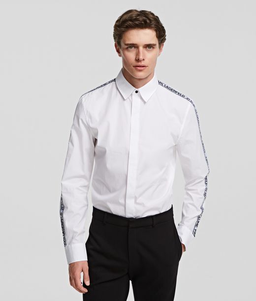 Image of Shirt with Logo Tape