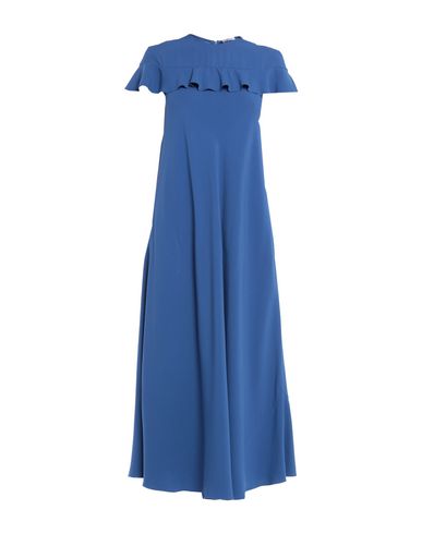 Длинное платье REDValentino синего цвета
